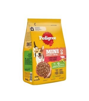 Pedigree Mini Adulto Vaca e Vegetais Ração para Cão