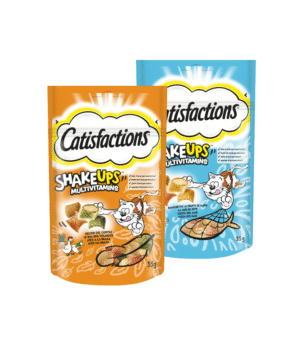 Catisfactions Shake Ups Multivitamins Snack para Gato