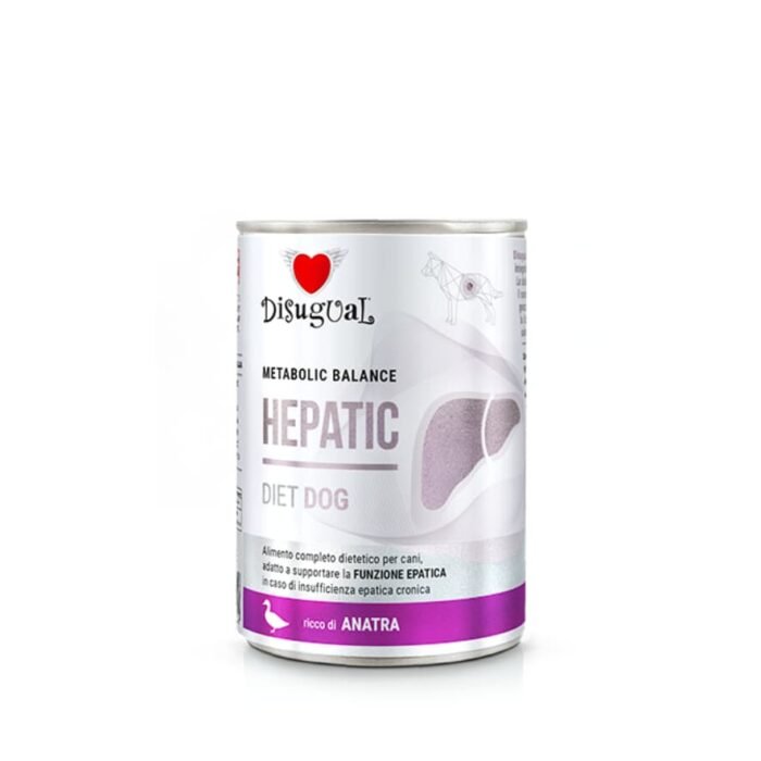 Disugual Metabolic Balance DOG Hepatic Paté 400gr Alimento Húmido para Cão
