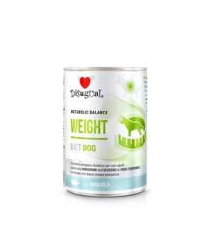 Disugual Metabolic Balance DOG Weight Paté 400gr Alimento Húmido para Cão
