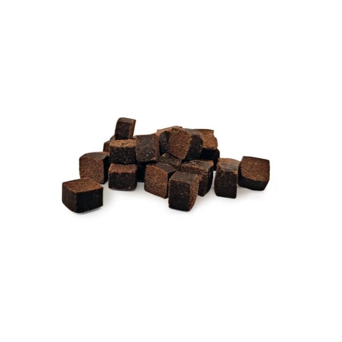 Woolf Semihúmido Cubos de Salmão Snack para Cão