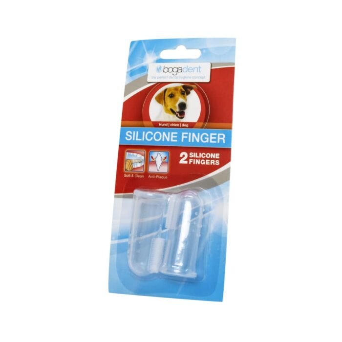 bogadent Silicone Finger (Dedeira de Silicone) para Higiene Oral do Cão