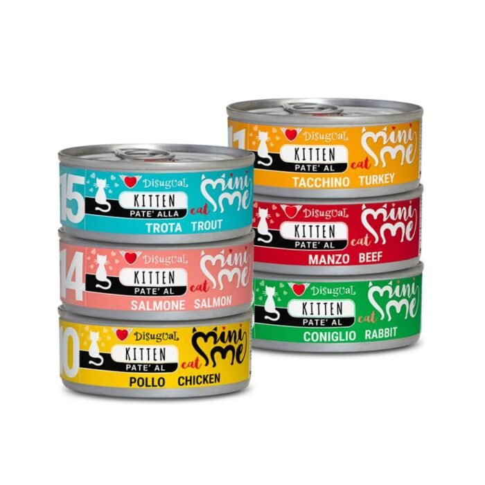 Disufual Mini Me Kitten Paté 85gr Alimento Húmido para Gatinhos