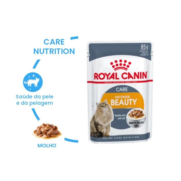Royal Canin Intense Beauty 85gr Ração Húmida para Gato