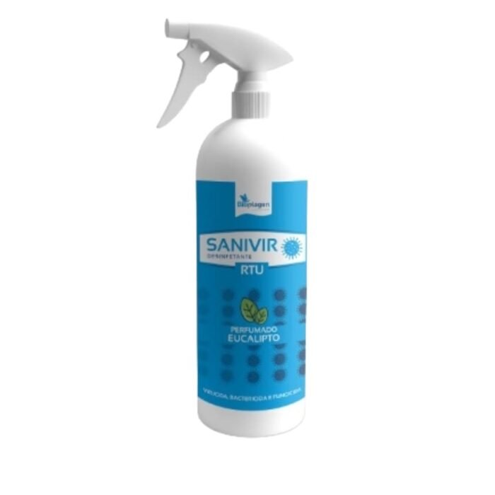 Bioplagen Sanivir RTU Spray Desinfetante Perfumado Eucalipto 1L