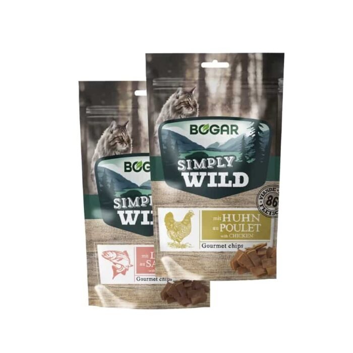Bogar Simply Wild Gourmet Chips 50gr Snack para Gato