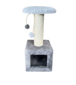 Gato Real Arranhador Caixa em Baixo para Gato 69cm