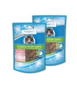 Bogar Bogadent Placa-Stop Chips 50gr Higiene Oral para Gato