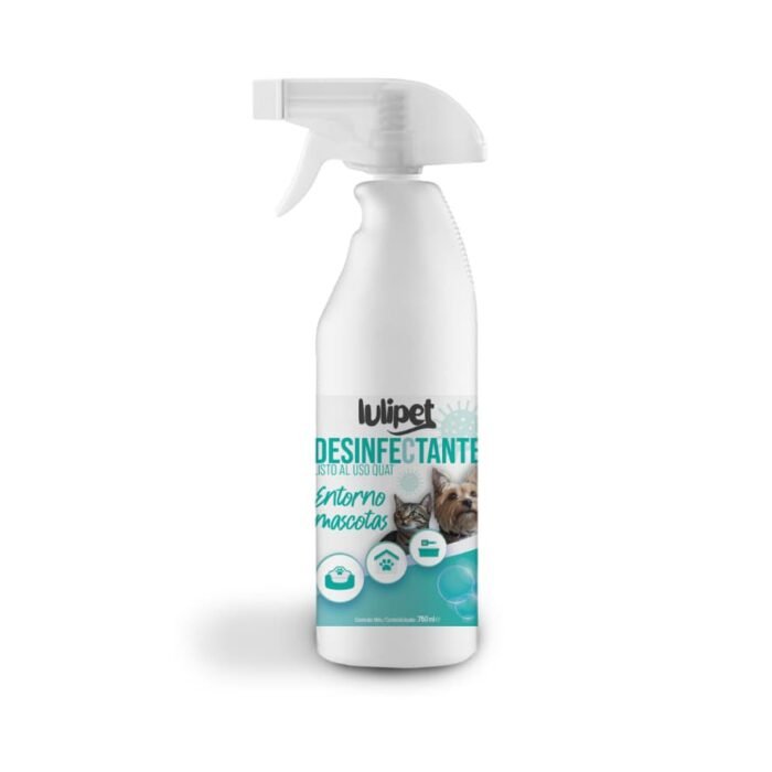 Lulipet Desinfetante Entorno Mascotas 750ml