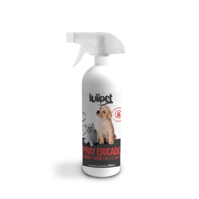 Lulipet Spray Educador Cães e Gatos 500ml