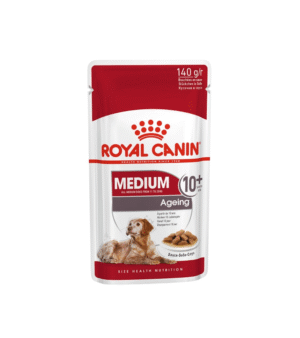 Royal Canin Medium Ageing 10+ 140gr Alimento Húmido para Cão